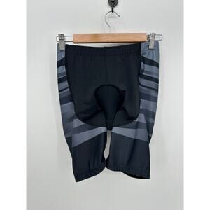 Sportneer Mens Black Biker Shorts Size S Compression Padded Bicycle Cycling